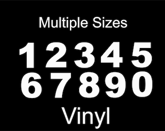 1 Script Numbers White Embroidered Iron on Patch - Etsy