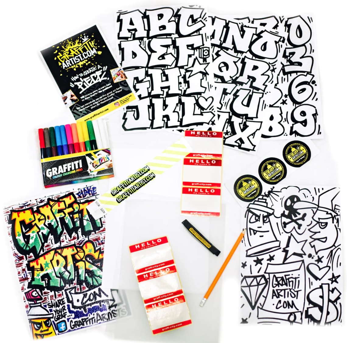 Tagbag Graffiti Starter Pack Etsy