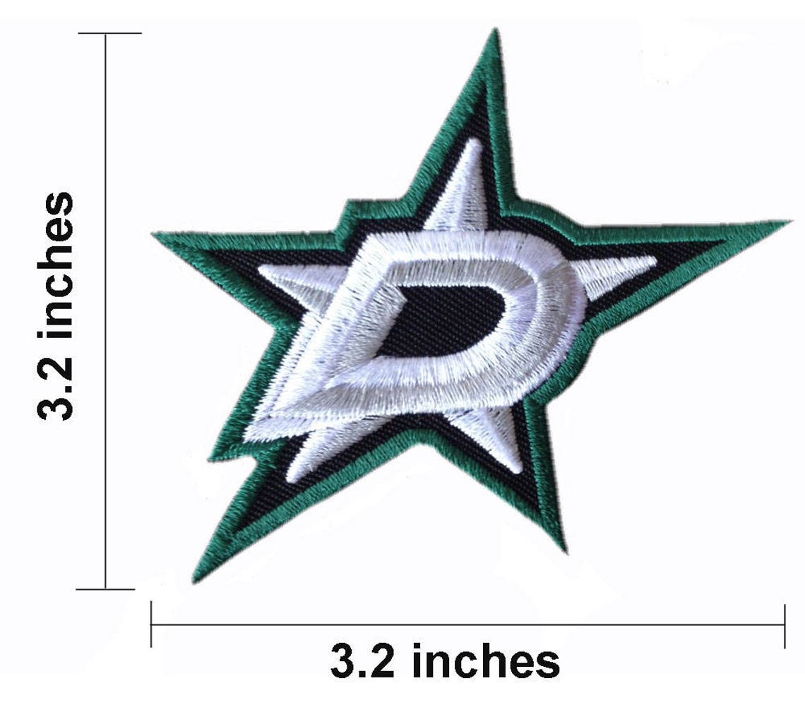 Dallas Stars Logo Embroidered Iron On Patch. Etsy