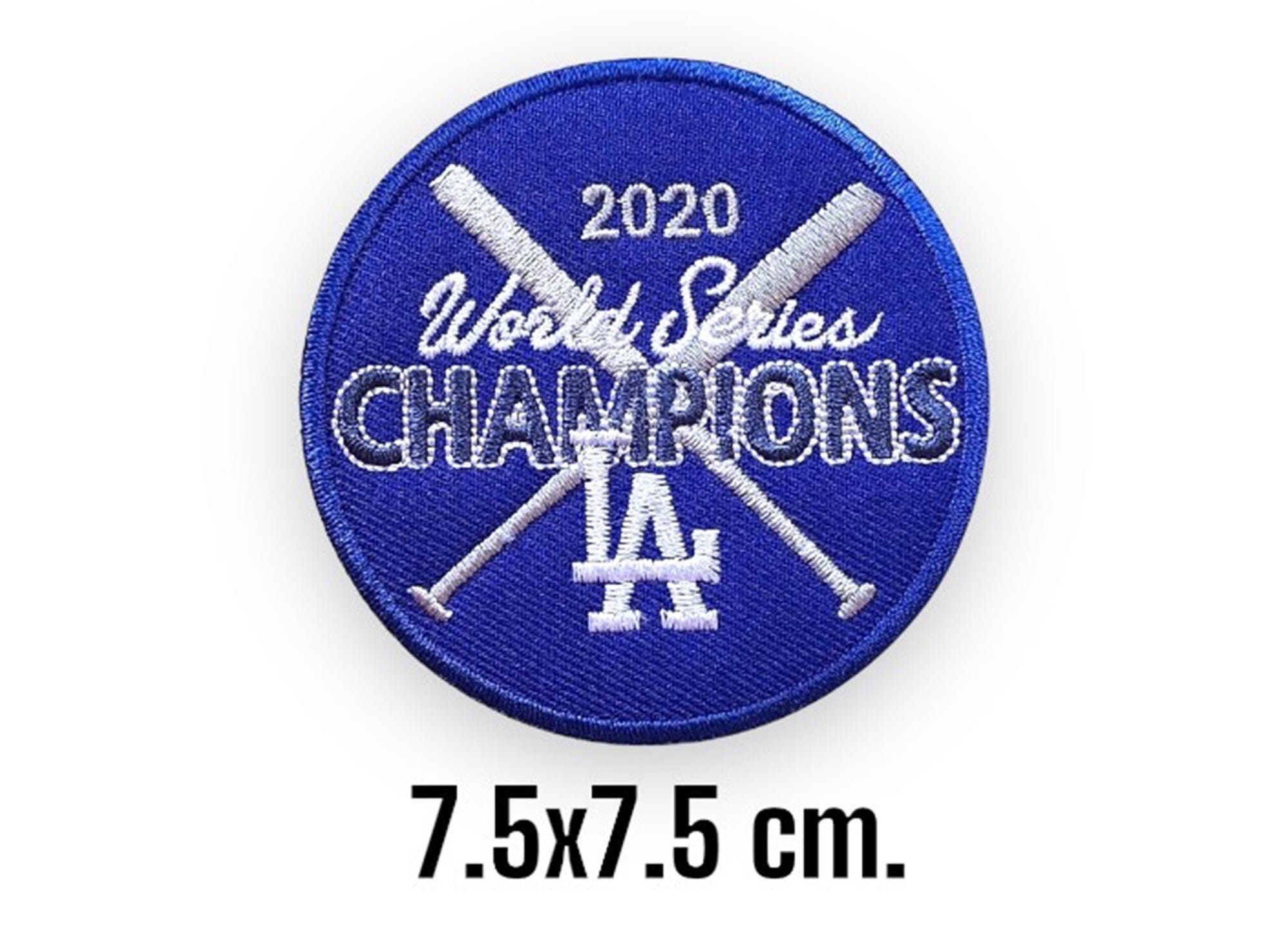 Dodgers World Series Champions 2020 Circle 7.5x7.5 Cm 
