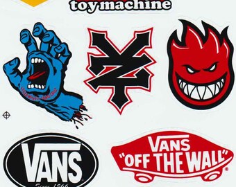 stickers skateboard vans stickers skateboard vans