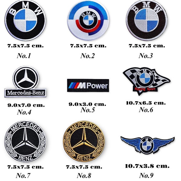 Sports Patch Motor Car Embroidered Patch Logo Iron On,Sewing on Clothes.