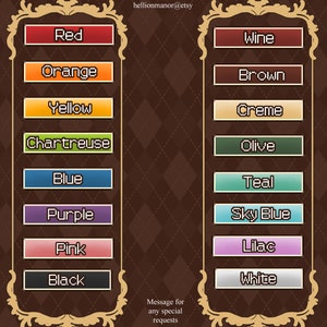 Aangepast - Professor Layton NPC naamlabel vinylsticker