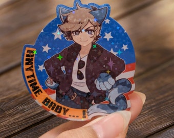 Tomcat Boy - Falcon Fighter Tales  3.5 in Sticker
