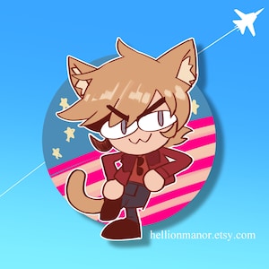 Neco Arc Falcon Sticker