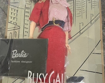 Vintage 1995 Ruth Handler (1995) Repro drukke Gal Barbie-Barbie film-NRFB