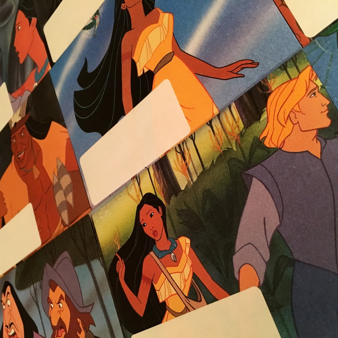 Pocahontas Disney Letter Writing Set With Handmade Envelopes. Etsy UK