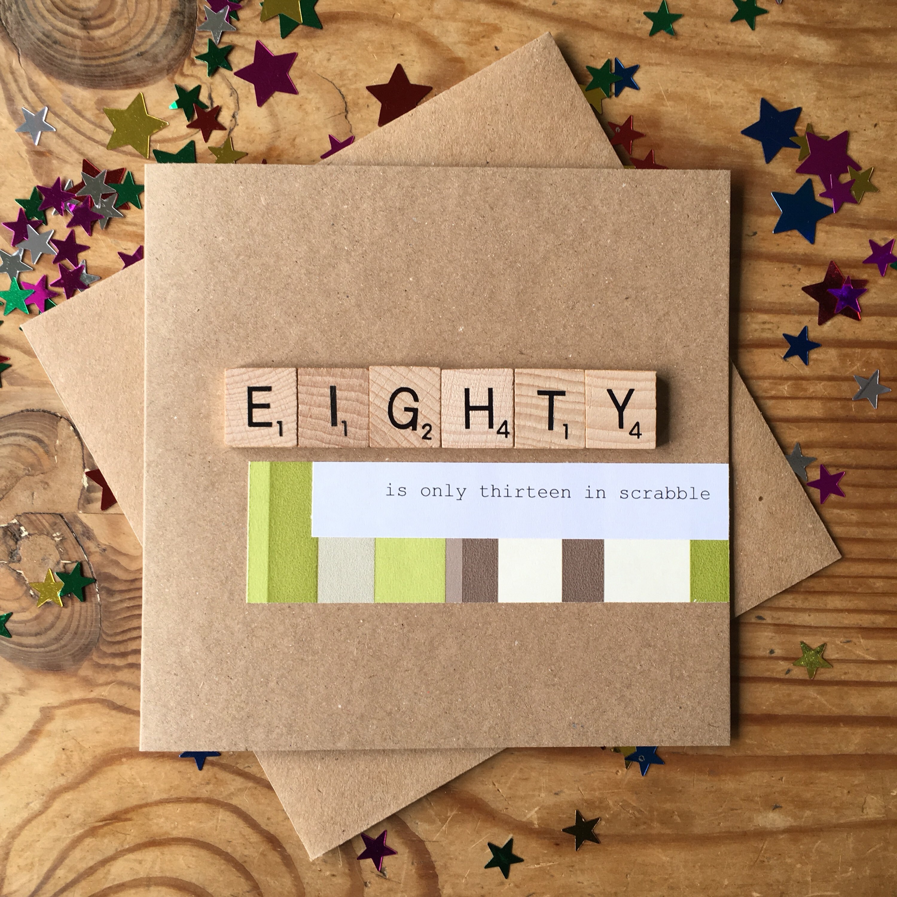 80e Carte D Anniversaire Seulement Treize Au Scrabble Etsy 80e Carte D Anniversaire Seulement Treize Au Scrabble Etsy