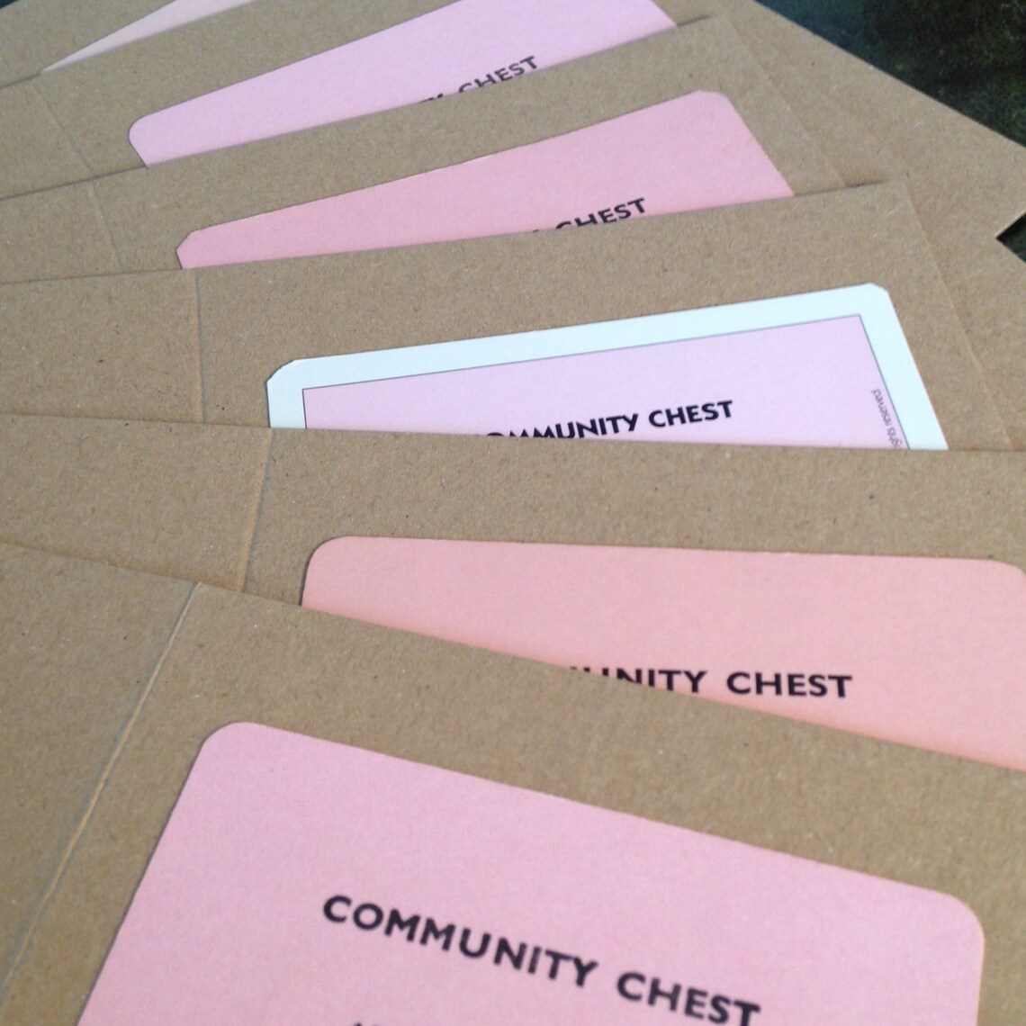 Monopoly Card Community Chest Bank Error. Handmade. Friend. Etsy