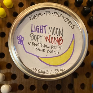 Light moon soft womb herbal tea blend