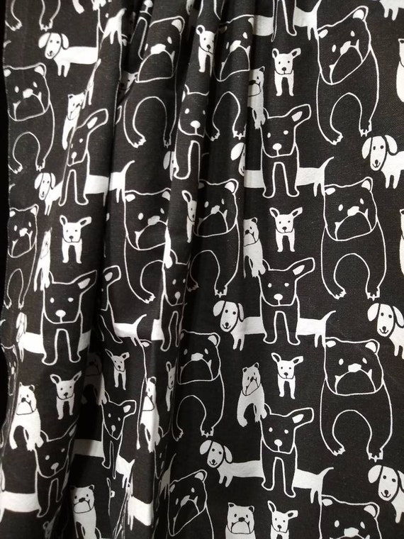 Dogs Shower Curtain Rv Bath Accessories Motorhome Small Image 0