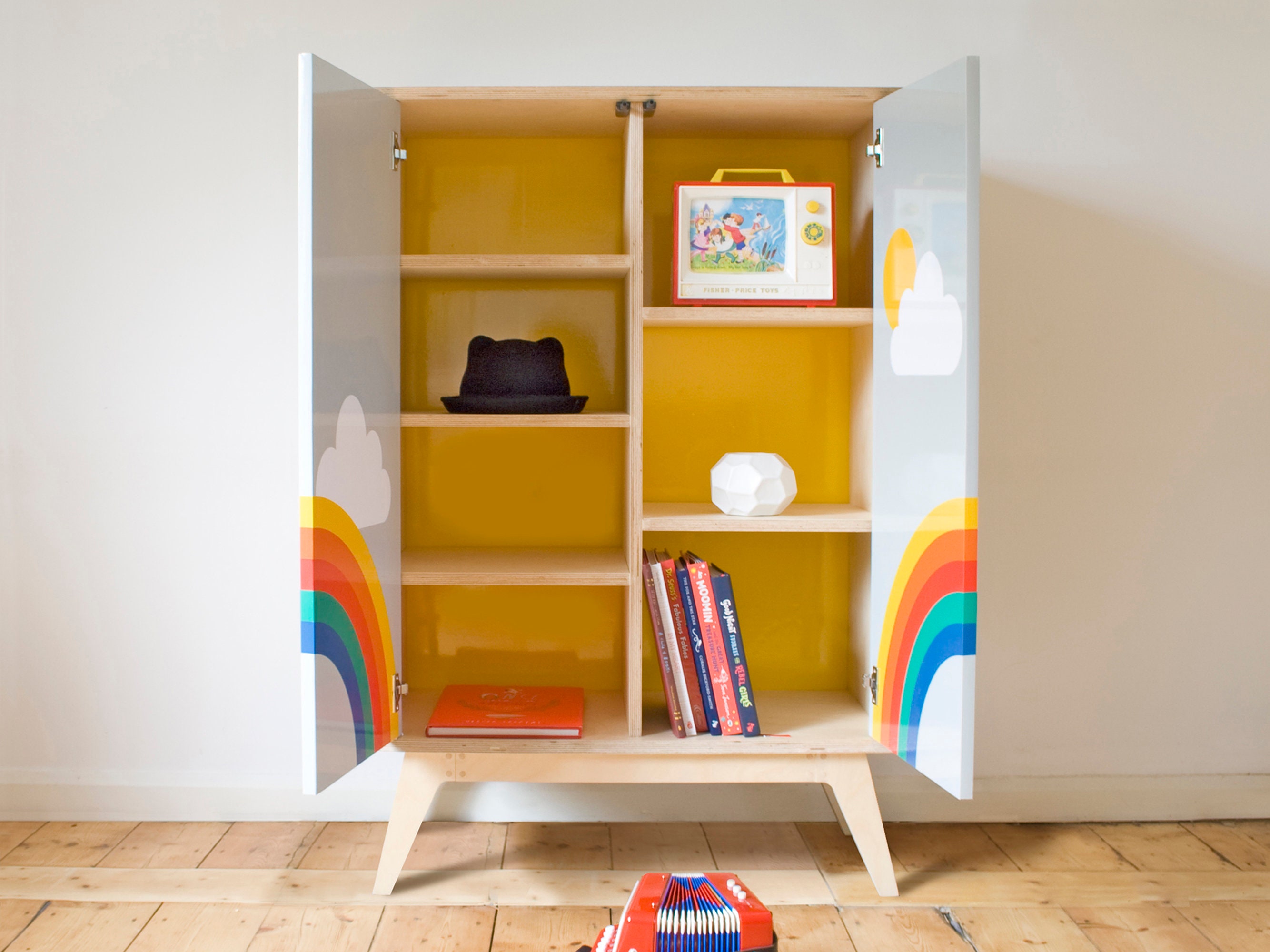 Rainbow Contemporary Furniture Mid Century Etsy