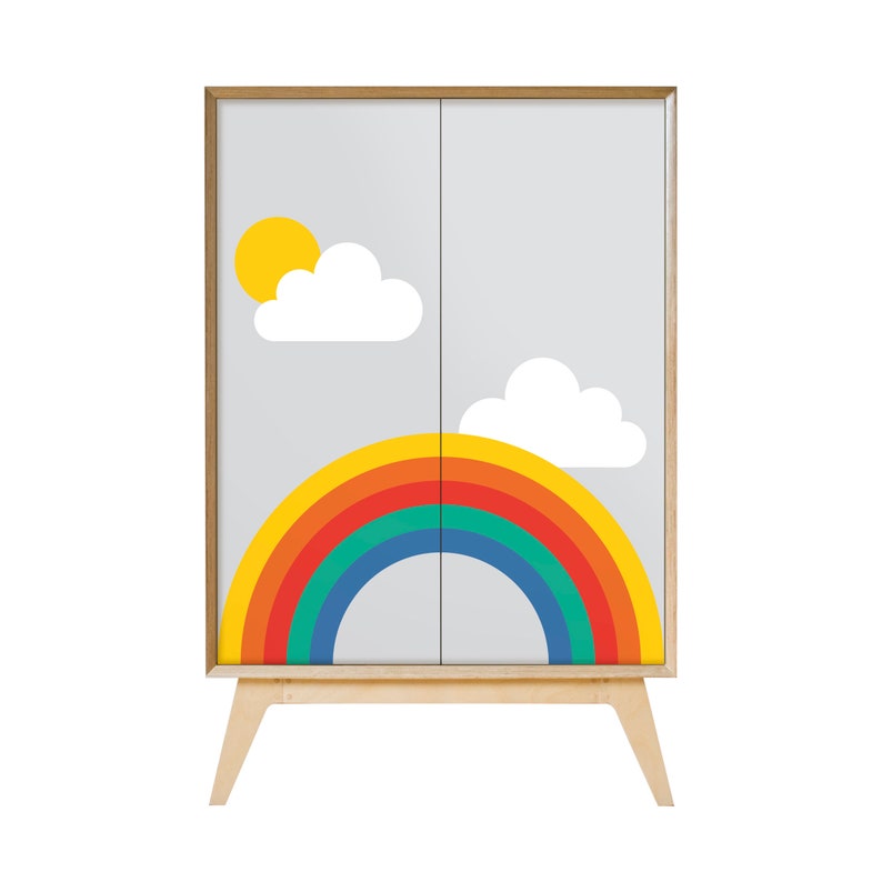 Rainbow Contemporary Furniture Mid Century Etsy