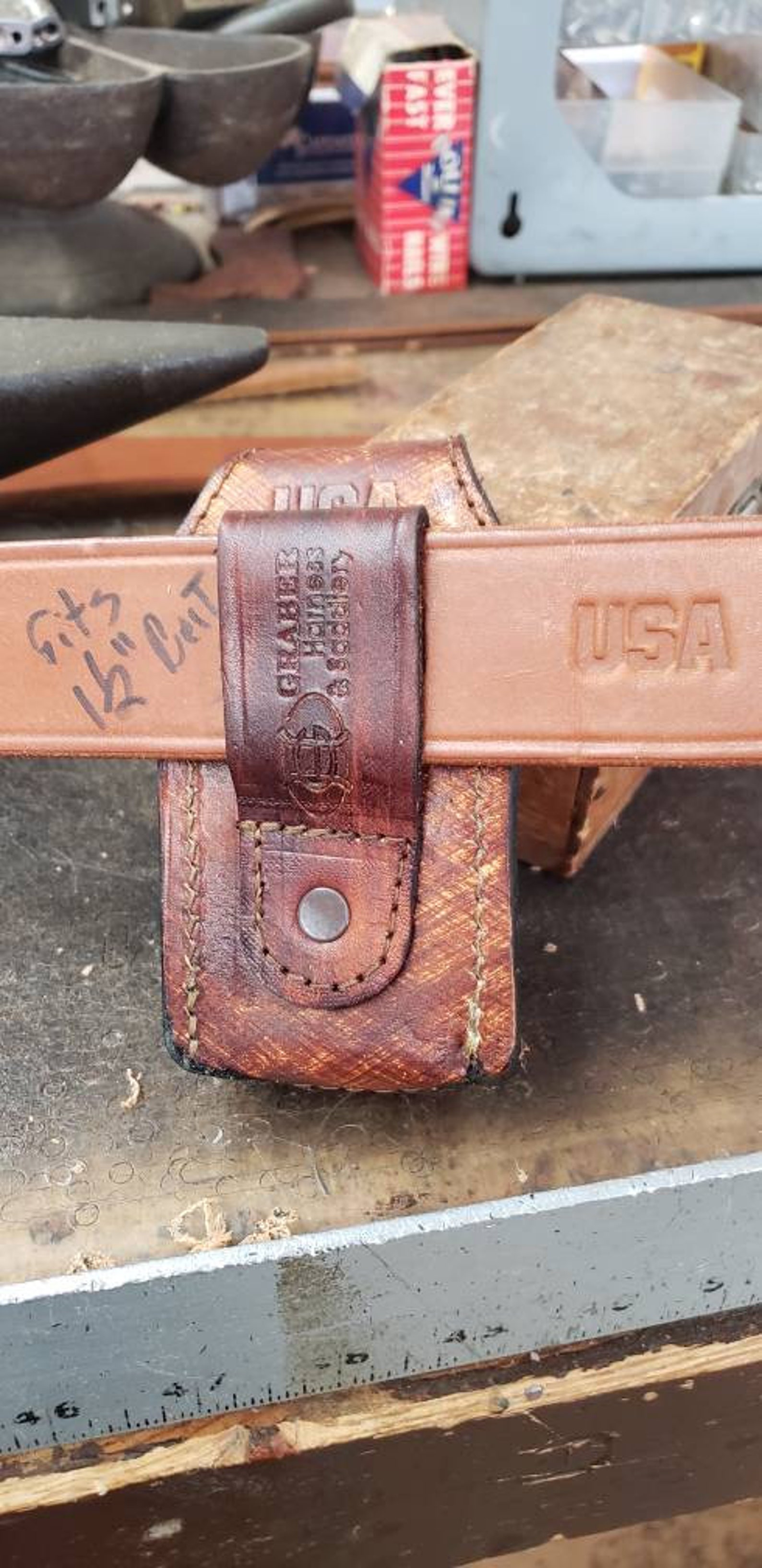 Leatherman multi tool holder handcrafted USA Etsy