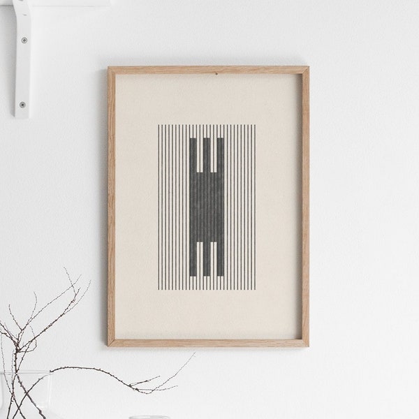 Minimal, tribal / boho design in neutral colors. Printable art for an instant download.