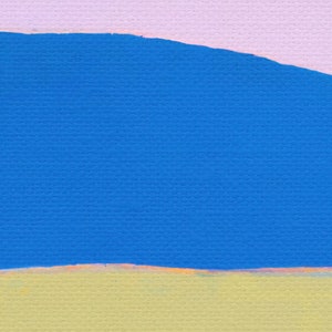 Landscape Painting Series No.30. Minimal abstract colorful artwork. Download files and print from home. image 2