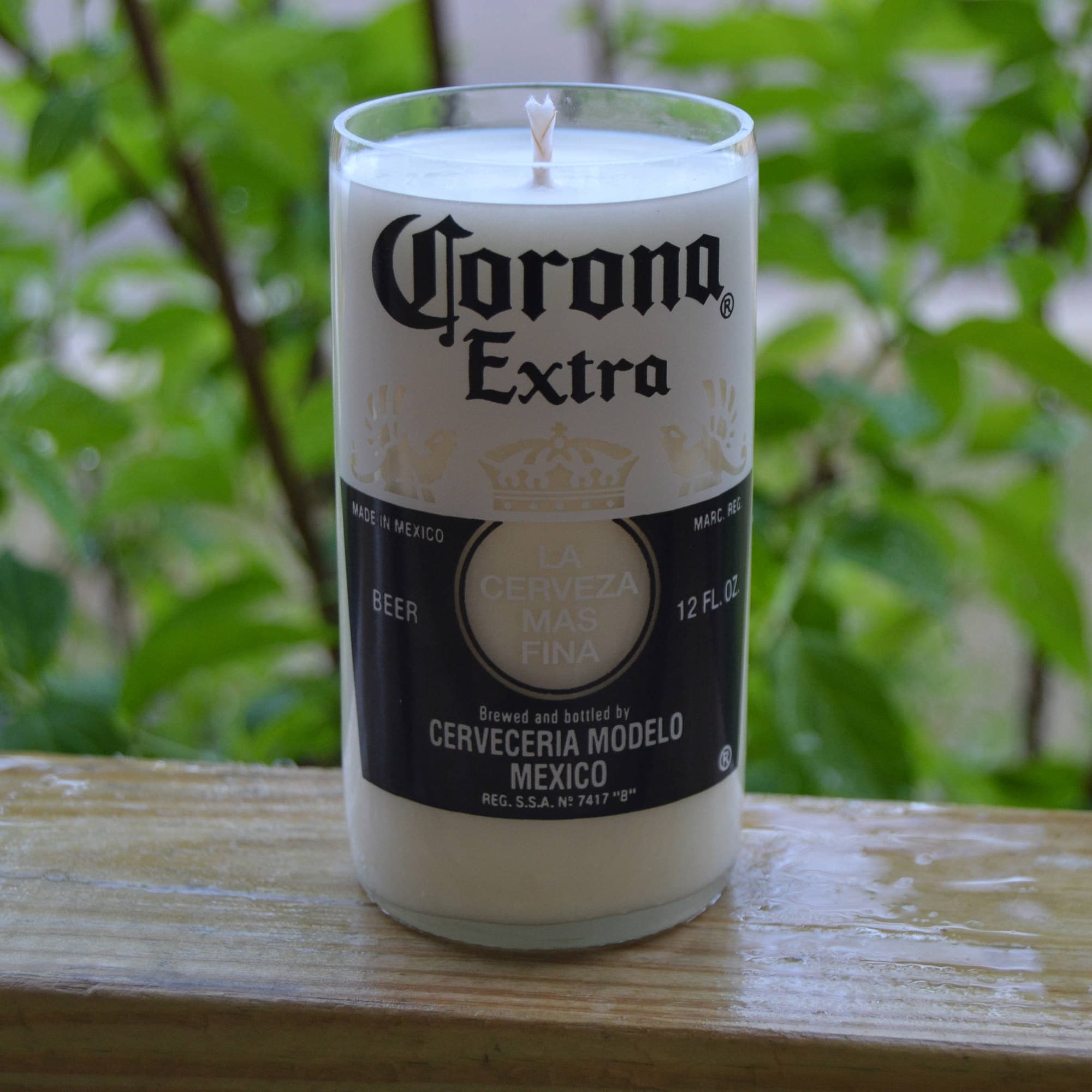 Corona Extra Beer Bottle Candle