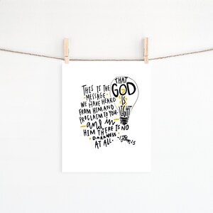 1 John 1:5 Digital Download