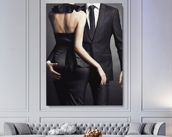 Sexy Couple Canvas - Etsy