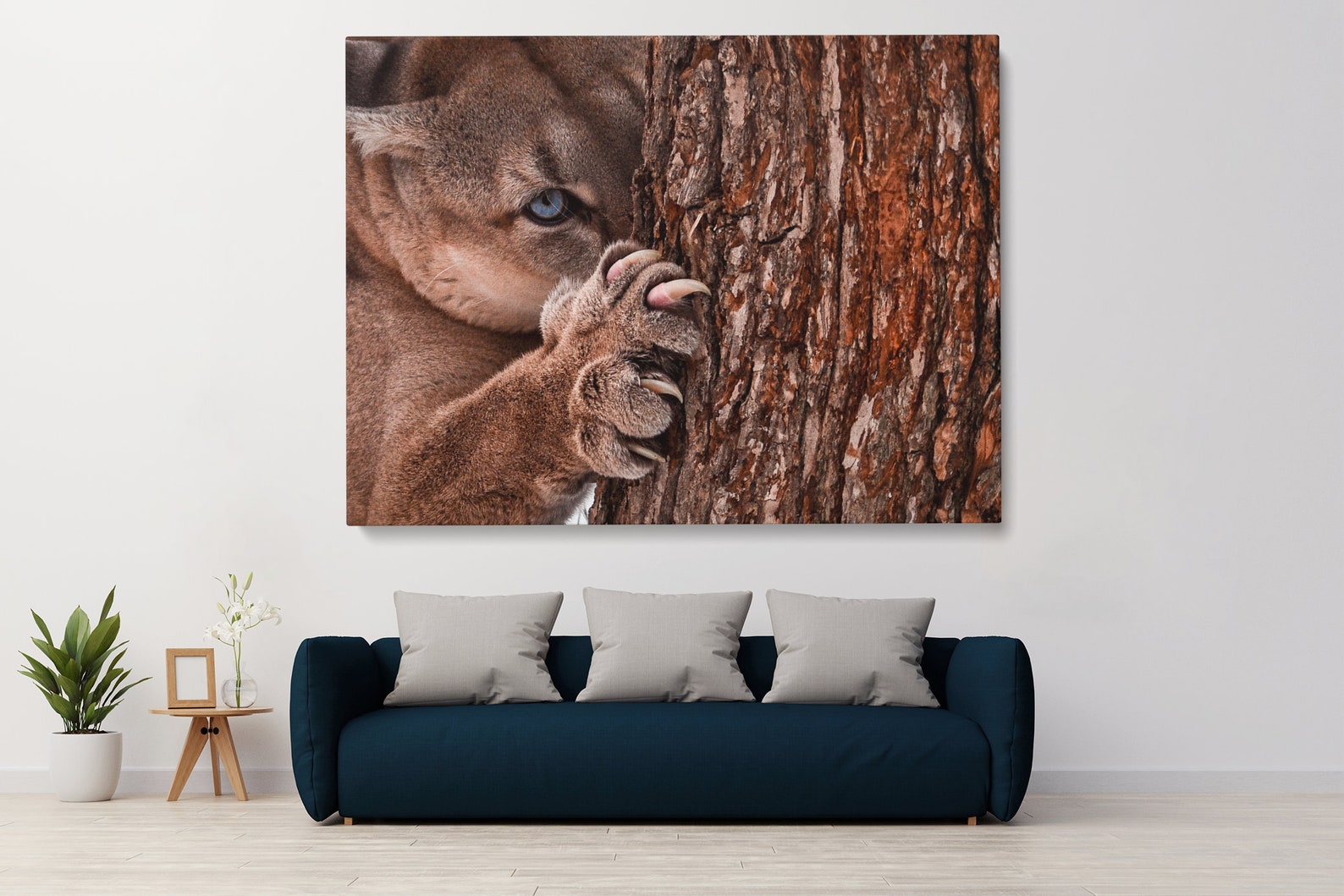 Animal Wall Art Nature Canvas Print Contemporary Large Etsy