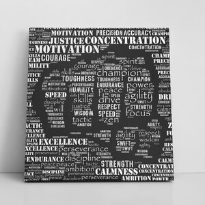 Motivational Wall Art | Success Revenge Art | Modern Art | Canvas Wall Art | Large Canvas Abstract | Poster Motivation | Inspiration Poster