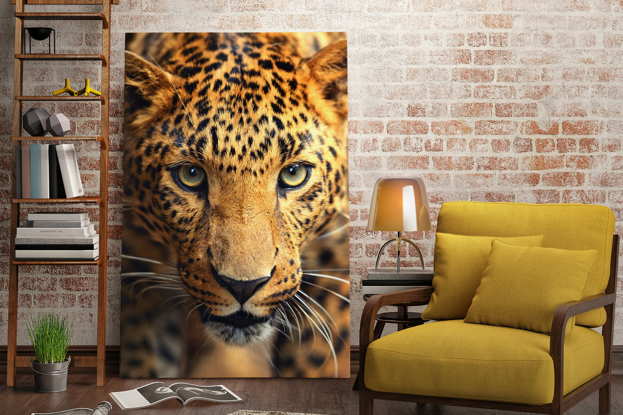 Leopard Wall Art Leopard Canvas Print Canvas Wall Art Etsy UK