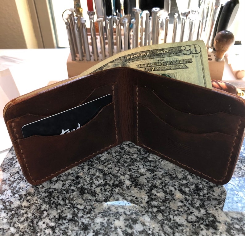 Hand Tooled Classic Western Wallet