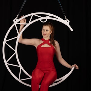 Aerial hoop,  moon lyra  Stainless steel/steel