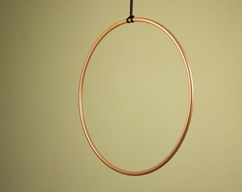 Aerial hoop, lyra, cerceau sturdy steel powder coating GOLD