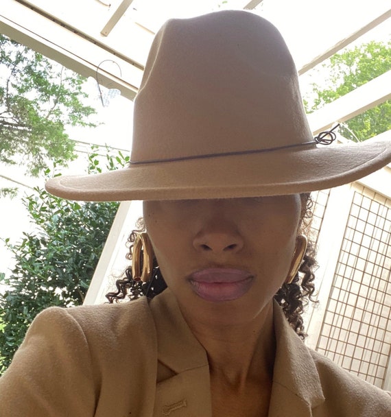 Camel Fedora Camel Color Unisex Fedora 