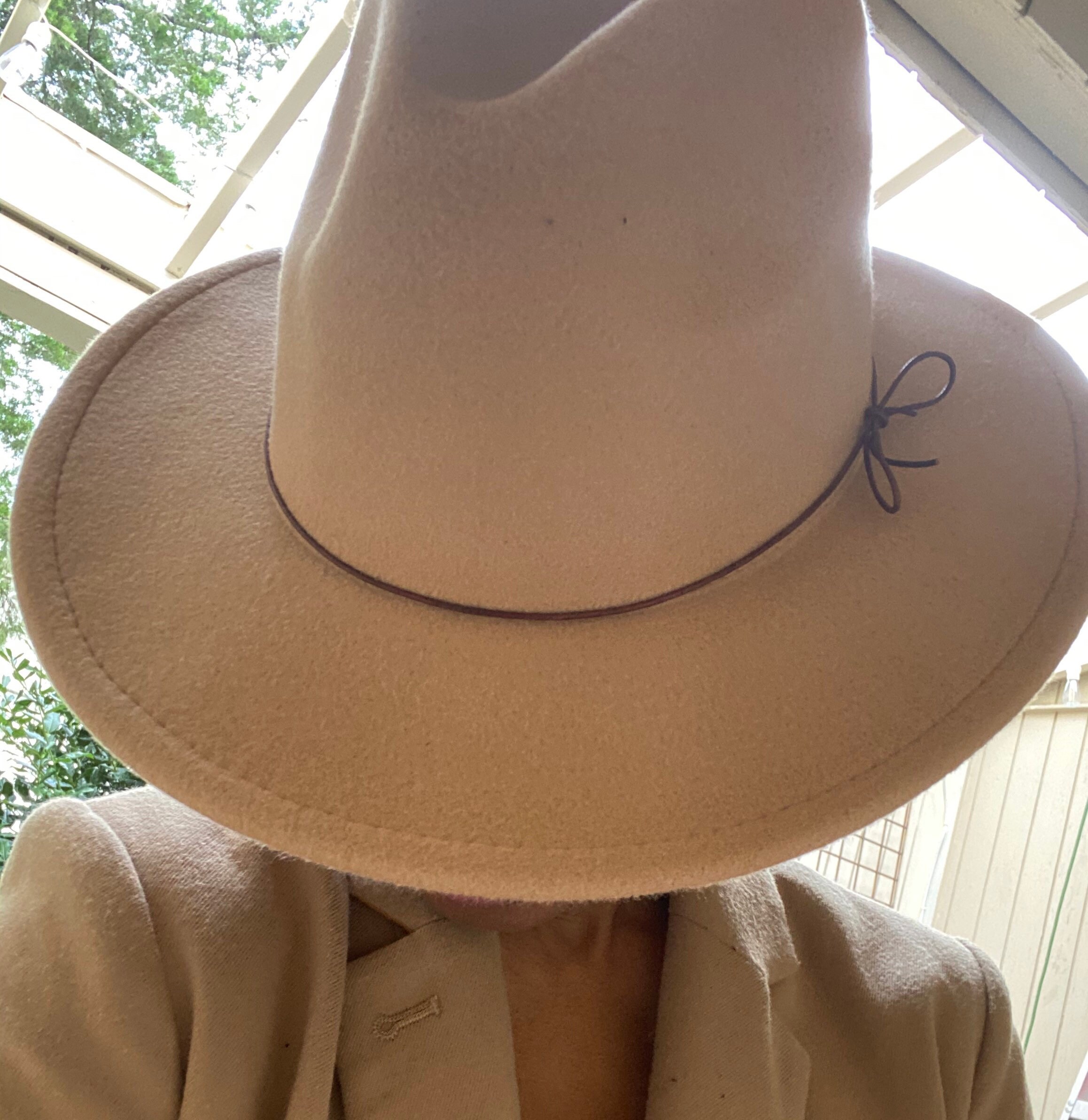 Camel Fedora Camel Color Unisex Fedora 