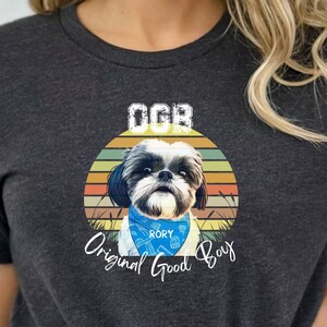 Rescue Dog Shih Tzu Original Good Boy Dog Lover Dog Mom Gift Mothers Day