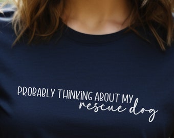 Funny Rescue Dog Shirt / Gift for Dog Mom / Present for Dog Dad / Shelter Dog Adoption Mom / Dog Rescue Tee / Rescue Mama / Adopt Don't Shop