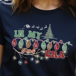 Retro In My Era Griswold National Lampoon&#39;s Christmas Vacation Movie Vintage Holiday Vibes Funny Christmas Shirt for Dad Mom Silly Spirit