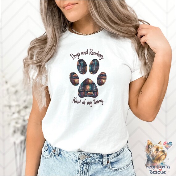 Adopt A Dog Shirt, Watercolor Rescue Dog Paw Print Tee Shirt Adopt A Dog Shirt, Watercolor Rescue Dog Paw Print Tee Shirt