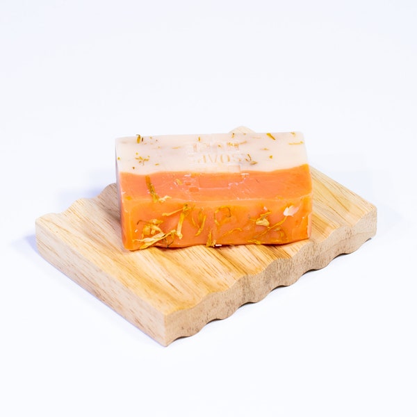 Gift Pack - Sustainable Wooden Soap Dish & Soap