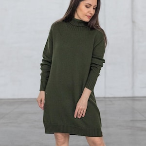 womens dark green sweater dress SHEIN SXY Women Elegant Dark Green V-Neck Off Shoulder Long Sleeve Sweater Dress,Winter Ribbed Fitted Bodycon Midi Dress For Date,Office,Party & Fall