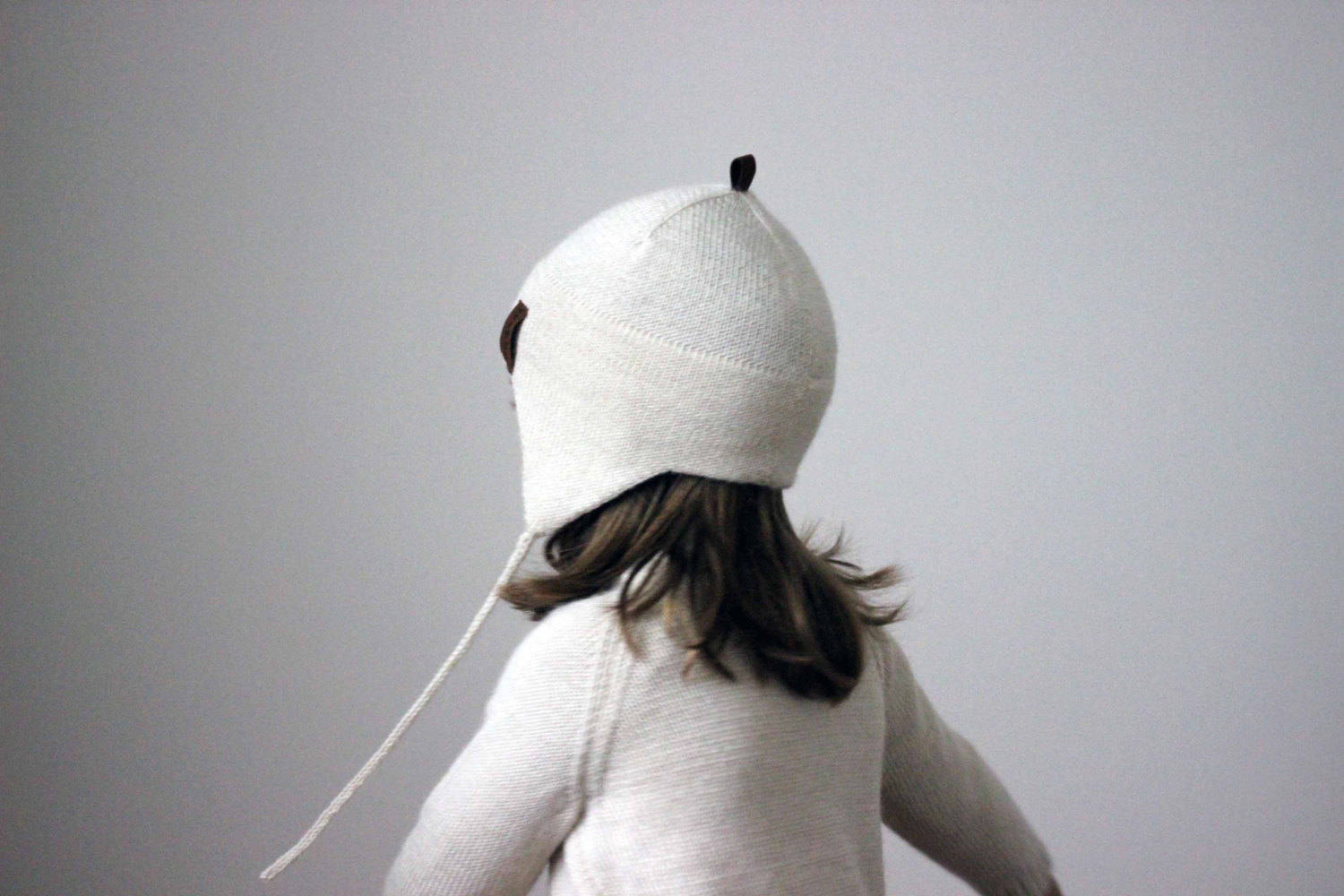 帽子 tiny cottons COLOR BLOCK EARFLAP BEANIE ☆30%OFF