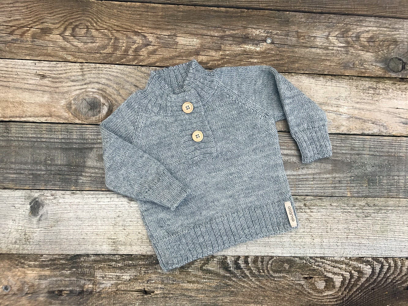 Alpaca Knit Sweater (Mint)