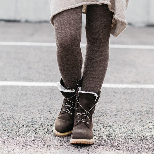skinny pants brown