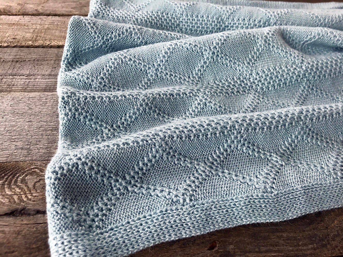 Rigola Boys Beige Knitted Blanket