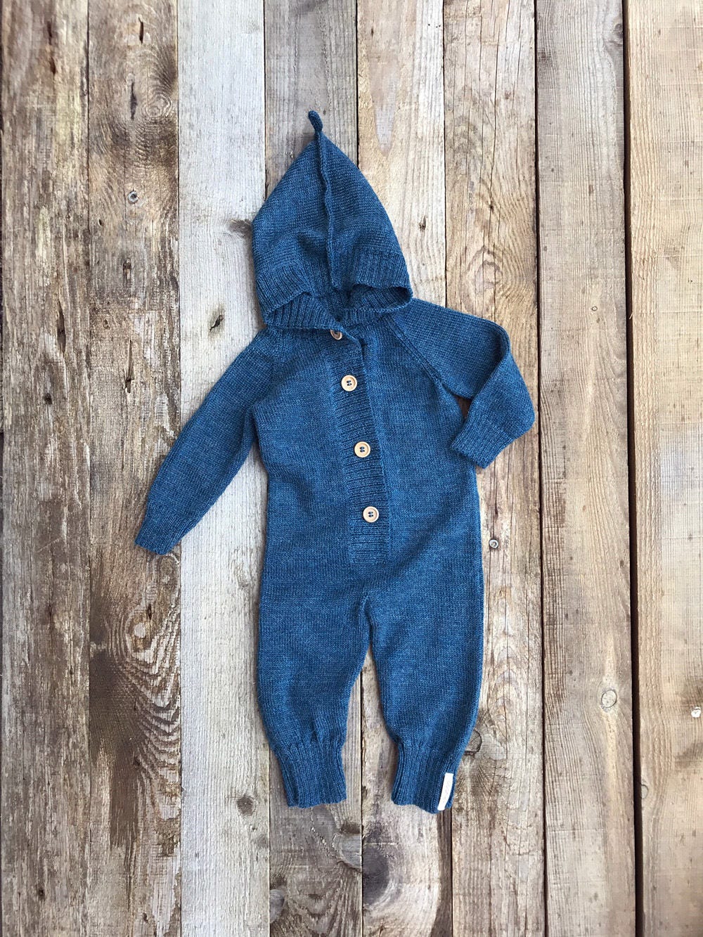 Wool romper for baby infant toddler alpaca knit light beige Etsy