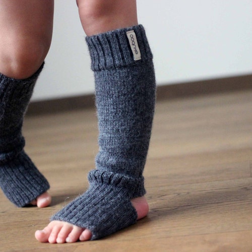 WOMEN'S Alpaca wool knit leg warmers , dark gray, beige, white knitted leg warmers, adults boot socks, yoga socks
