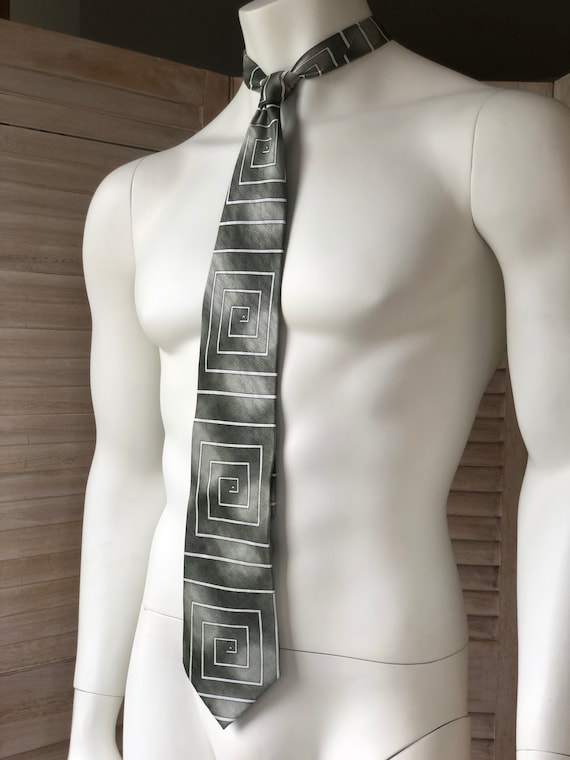 Men's necktie necties tie ties art deco