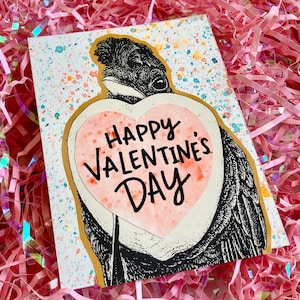 Biglietto di auguri per San Valentino, biglietto di San Valentino con uccelli, biglietto di anniversario con uccelli, biglietto con uccelli tropicali, danza di accoppiamento degli uccelli, sei il mio compagno