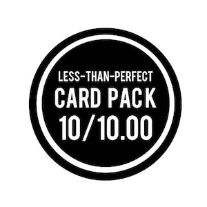 10 cartes pour 10,00 $, jeu de cartes mystère, cartes moins que parfaites, cartes de liquidation, jeu de cartes de voeux, cartes en vrac, jeu de cartes de variétés