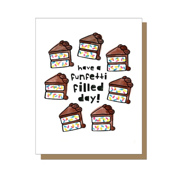 Funfetti-Filled Birthday Card Funfetti-Filled Birthday Card