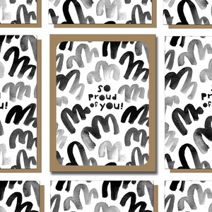 Tan orgulloso de ti paquete de tarjetas de felicitación, tarjetas de graduación a granel, juego de cartas de felicitación, paquete de tarjetas de felicitación, paquete de cartas de graduación, tarjeta de felicitación