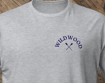 Wildwood Gray T-Shirt, Beach, Surf, NJ, Unisex fit