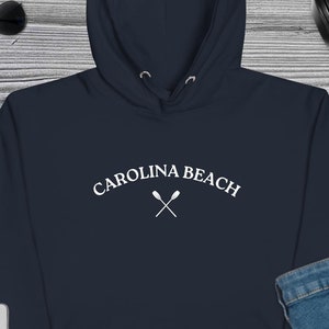 Carolina Beach Hoodie, Beach, Surf, NC, Unisex fit